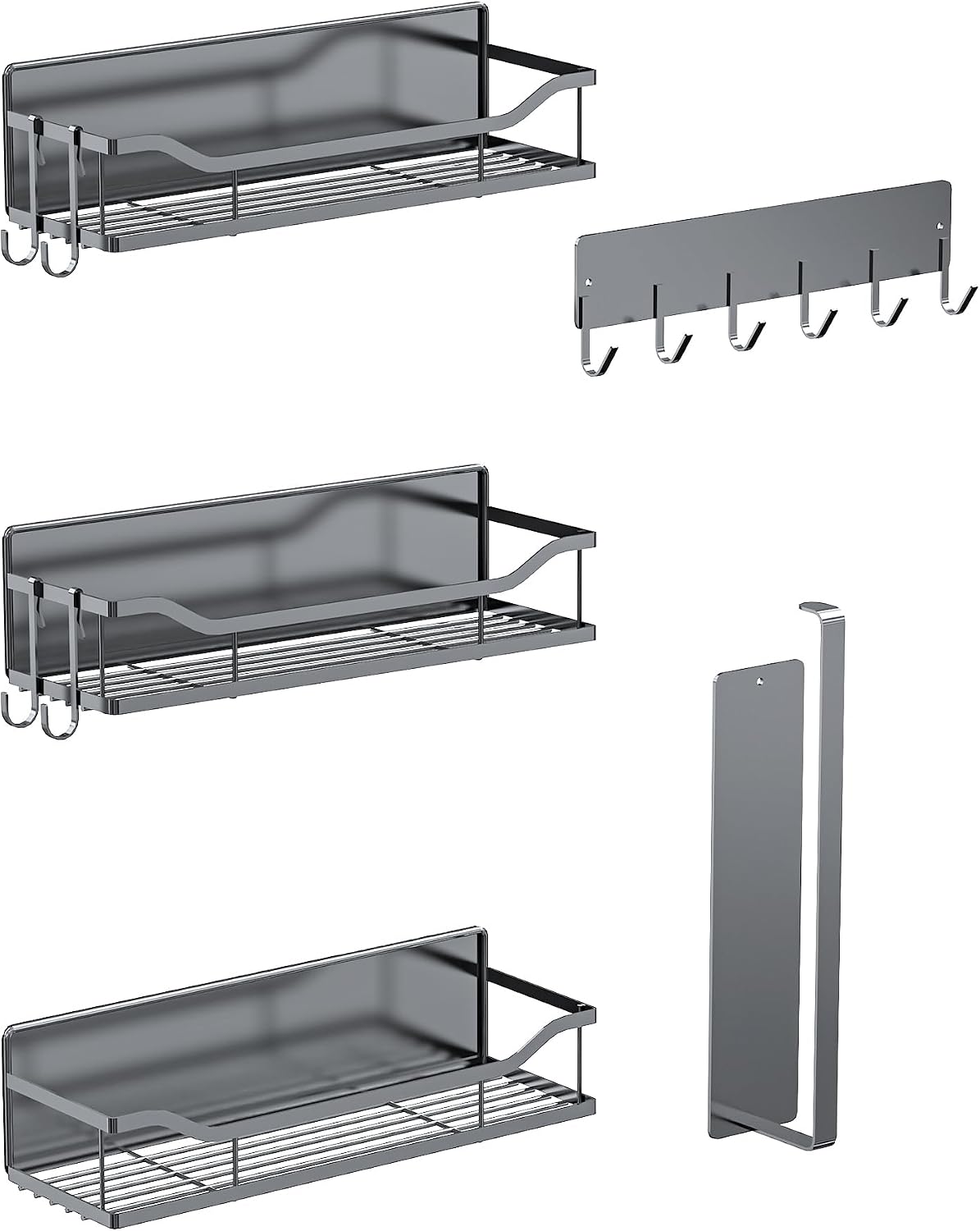 Magnetic Shelf for Washing Machine, Magnetic Laundry Organizer Set