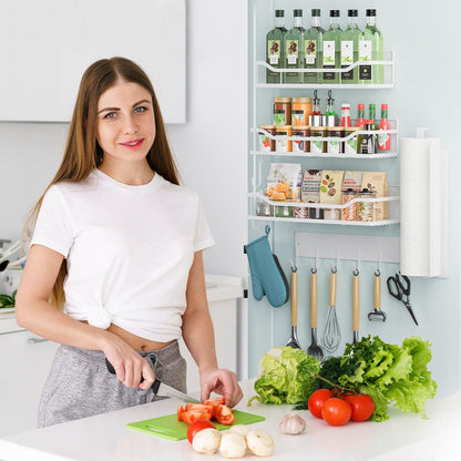 Magnetic Shelf for Washing Machine, Magnetic Laundry Organizer Set