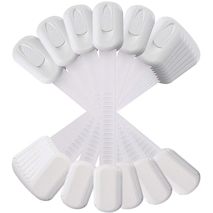 Multi-Use Adhesive Strap Locks for Baby Proofing Cabinets & Drawers