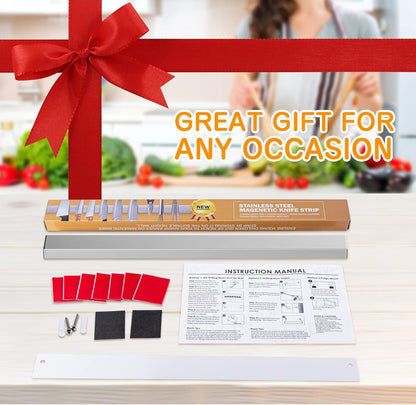 16 Inch Magnetic Knife Holder for Refrigerator