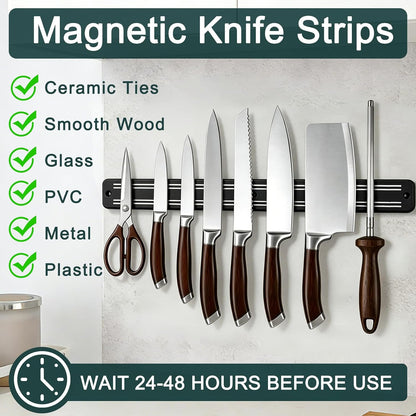 Magnetic Knife Strips,Magnetic Knife/Tool Holder for Wall/Refrigerator