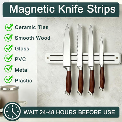 Magnetic Knife Strips,Magnetic Knife/Tool Holder for Wall/Refrigerator