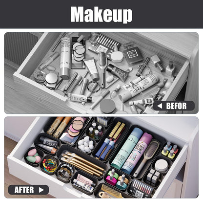 Drawer Organizers Bins for Bathroom Makeup Desk Office