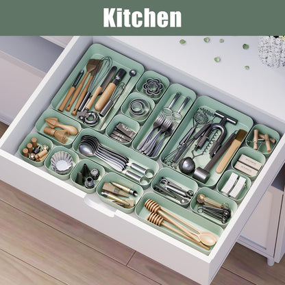 Drawer Organizers Bins for Bathroom Makeup Desk Office