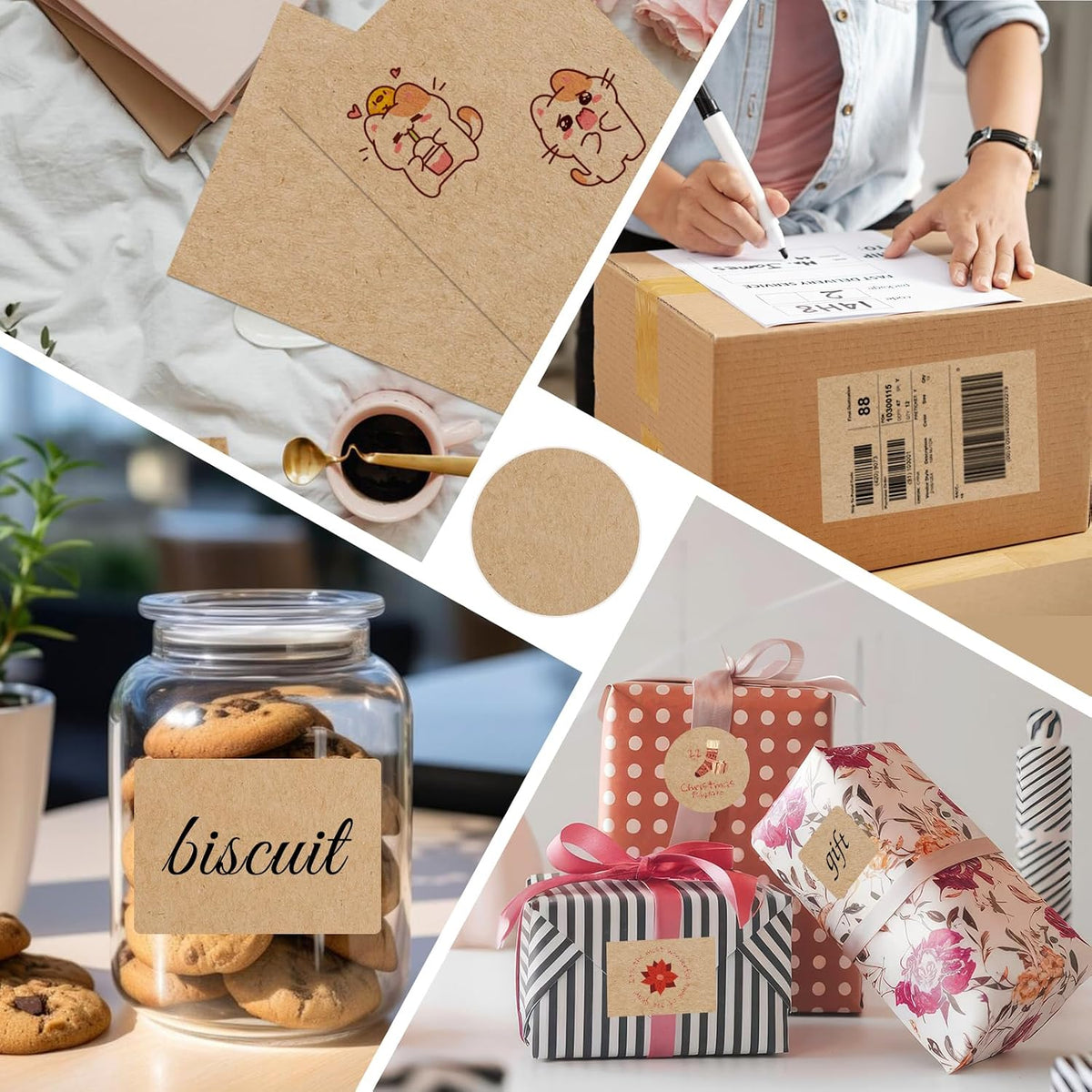 Printable Transparent Sticker Paper, Laser & Inkjet Printable 8.5 x 11 Inches Dries Quickly Stickers Clear Label 22 pcs