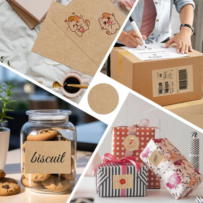 Printable Transparent Sticker Paper, Laser & Inkjet Printable 8.5 x 11 Inches Dries Quickly Stickers Clear Label 22 pcs