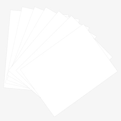 Printable Transparent Sticker Paper, Laser & Inkjet Printable 8.5 x 11 Inches Dries Quickly Stickers Clear Label 22 pcs