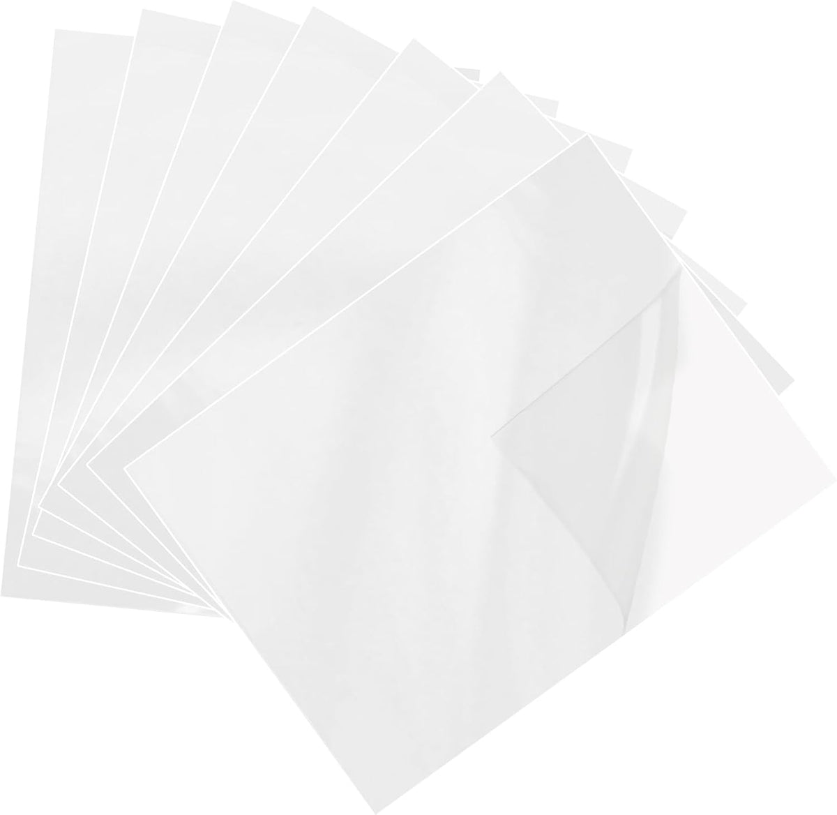 Printable Transparent Sticker Paper, Laser & Inkjet Printable 8.5 x 11 Inches Dries Quickly Stickers Clear Label 22 pcs