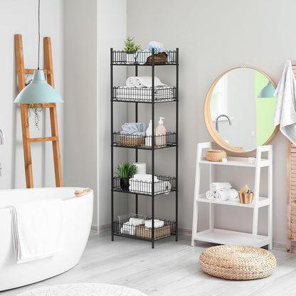 Water Bottle Holder Rack 3 Tier Soda Drink Organizer Vertical Metal Food Storage Shelf for Kitchen Countertop Pantry, Can Storage Organizer for Pantry