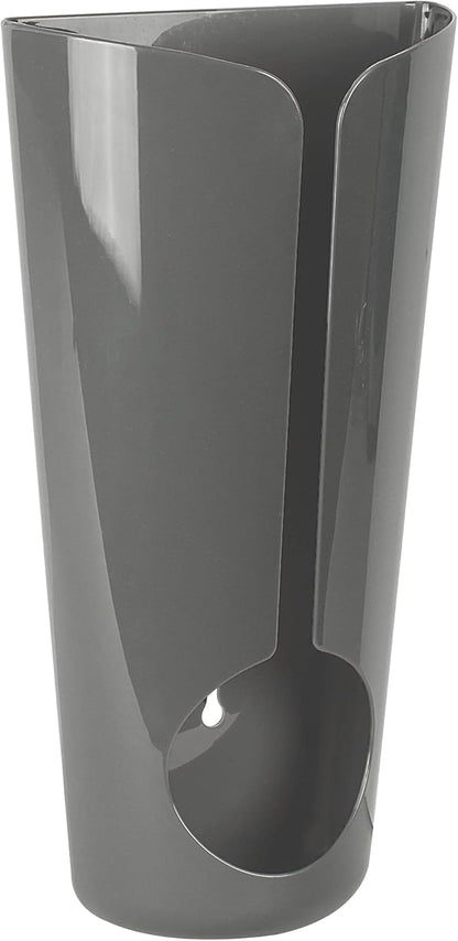 Plastic Bag Holders for Grocery Bags Dark Gray, Wall Mount Plastic Grocery Bag Dispenser Organizer for Cabinet Doors Kitchen Storage, Under Sink Plastic Grocery Trash Recycle Bag Organization