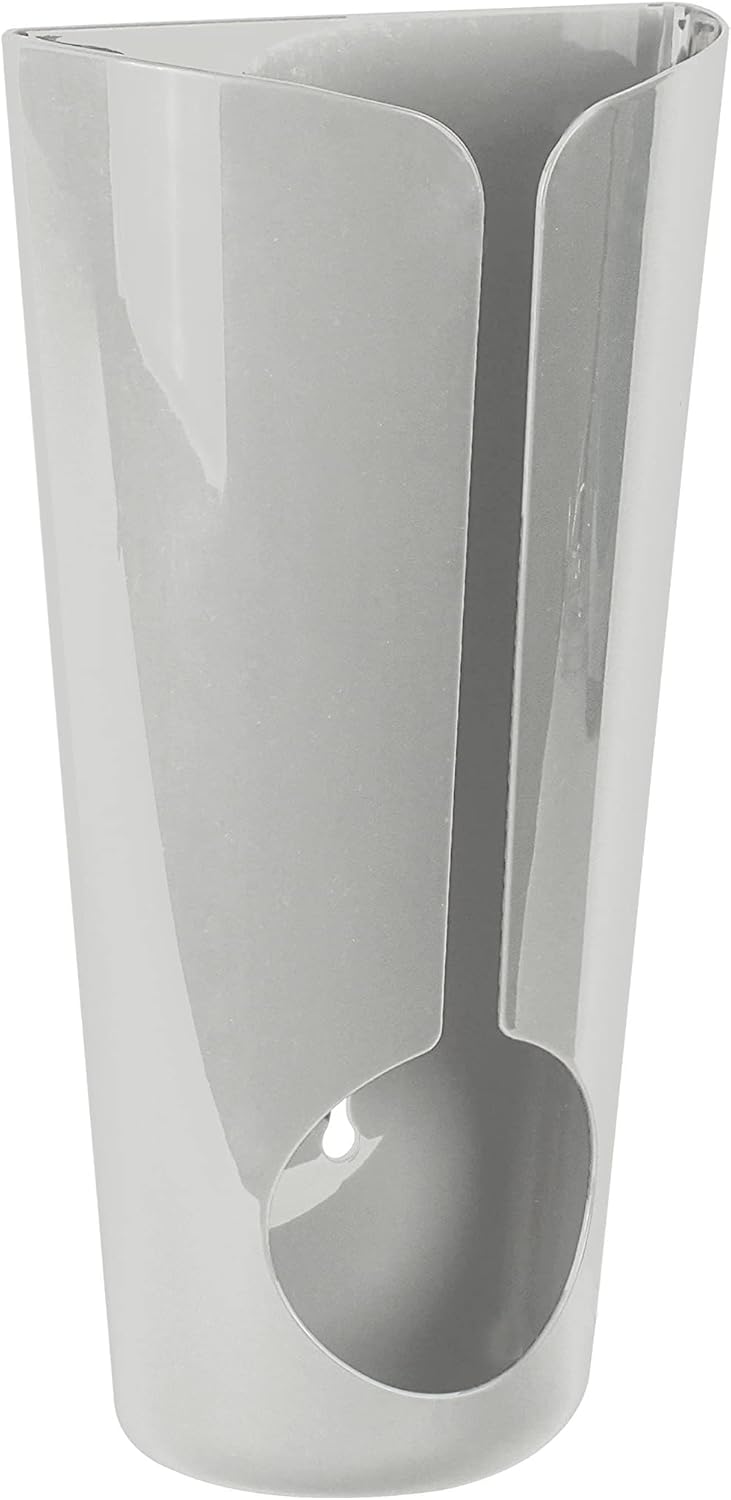 Plastic Bag Holders for Grocery Bags Dark Gray, Wall Mount Plastic Grocery Bag Dispenser Organizer for Cabinet Doors Kitchen Storage, Under Sink Plastic Grocery Trash Recycle Bag Organization
