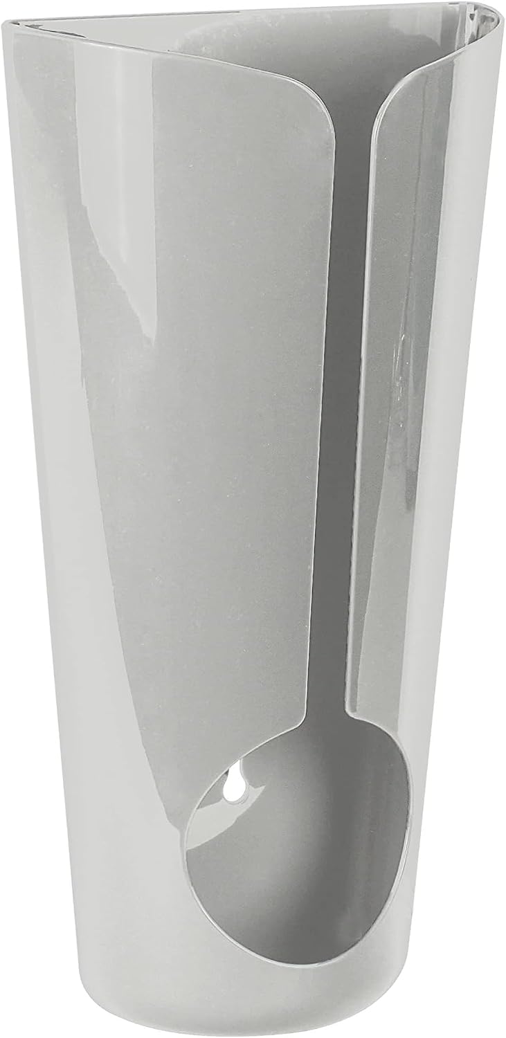 Plastic Bag Holders for Grocery Bags Dark Gray, Wall Mount Plastic Grocery Bag Dispenser Organizer for Cabinet Doors Kitchen Storage, Under Sink Plastic Grocery Trash Recycle Bag Organization