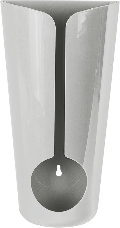 Plastic Bag Holders for Grocery Bags Dark Gray, Wall Mount Plastic Grocery Bag Dispenser Organizer for Cabinet Doors Kitchen Storage, Under Sink Plastic Grocery Trash Recycle Bag Organization