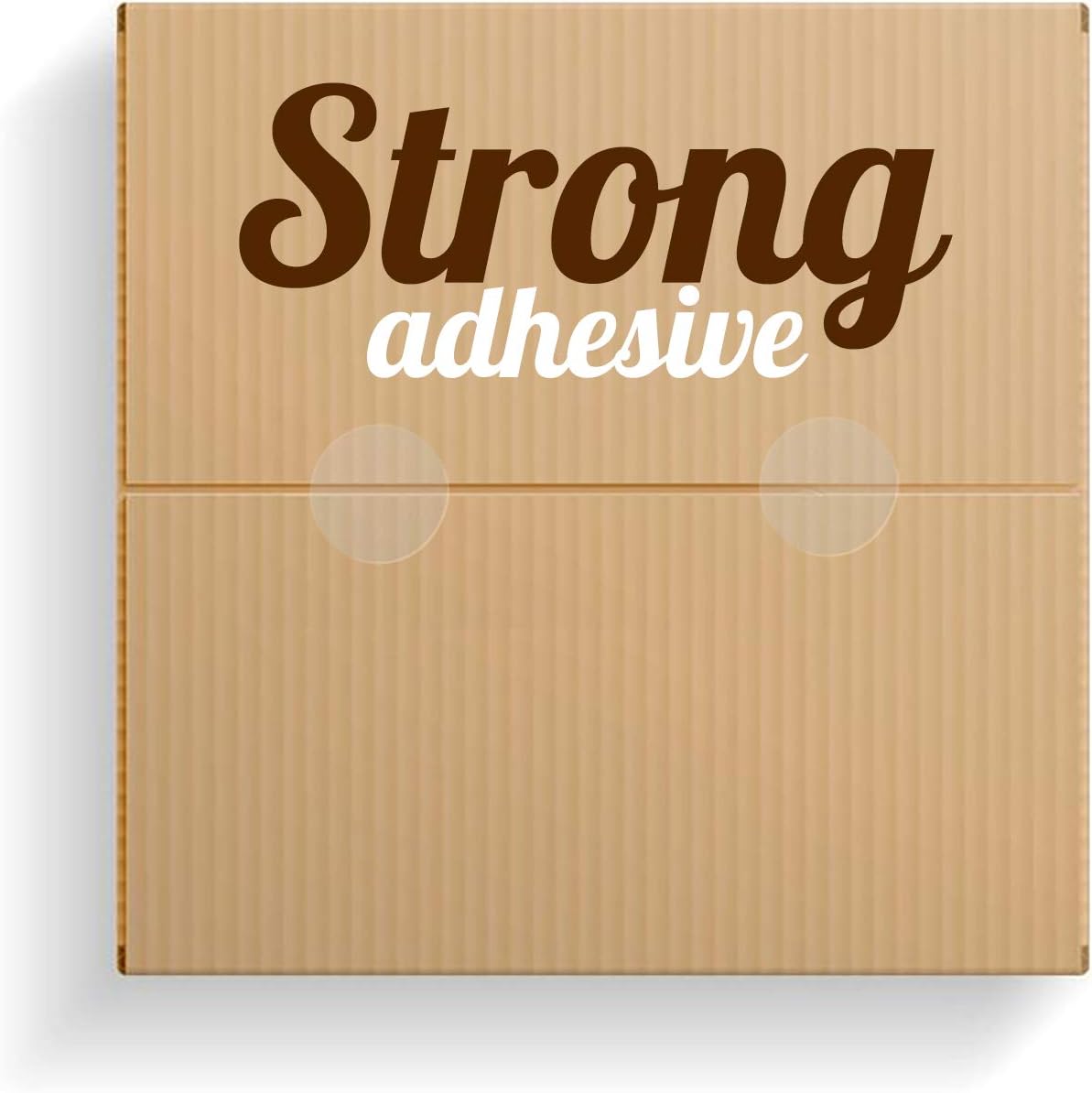 Clear Circle Stickers 1.5 Inch, 1000 Pack Waterproof, Virtually Invisible | Transparent Self-Adhesive Envelope Seals, Wafer Seal Round Sticker Labels for Package, Mail, Gift Box, Performore