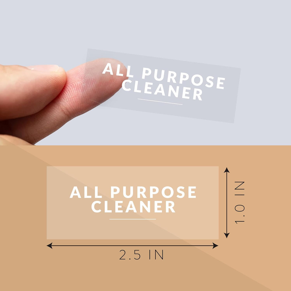 Laundry Labels for Jars, 136 Preprinted Home and Laundry Stickers for Storage Bins, Bathroom Cleaning Jars, Containers, Spray Bottles, Linen Closet, Household Organization