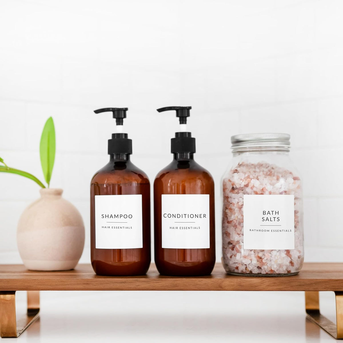 Laundry Labels for Jars, 136 Preprinted Home and Laundry Stickers for Storage Bins, Bathroom Cleaning Jars, Containers, Spray Bottles, Linen Closet, Household Organization