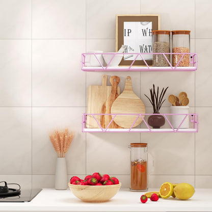 Floating Shelves Set of 3, Wood Wall Shelf, Farmhouse Shelf for Bedroom