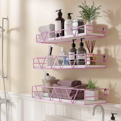 Floating Shelves Set of 3, Wood Wall Shelf, Farmhouse Shelf for Bedroom