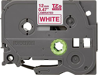 Genuine P-Touch TZE-131 Tape, 1/2" (0.47") Standard Laminated P-Touch Tape, Black on Clear, Perfect for Indoor or Outdoor Use, Water Resistant, 26.2 Feet (8M), Single-Pack, TZe131