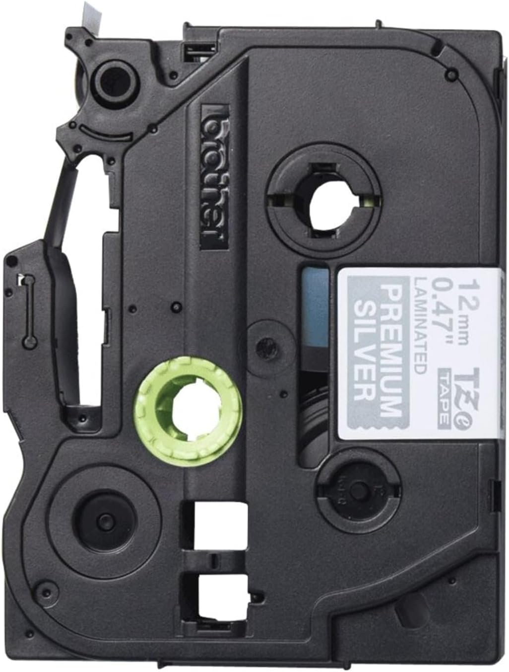 Genuine P-Touch TZE-131 Tape, 1/2" (0.47") Standard Laminated P-Touch Tape, Black on Clear, Perfect for Indoor or Outdoor Use, Water Resistant, 26.2 Feet (8M), Single-Pack, TZe131
