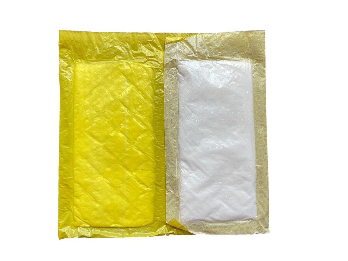 Absorbent Meat Pads Fish and Poultry Foam Tray Pads 40 Grams 4" x 7" (Black, 100)