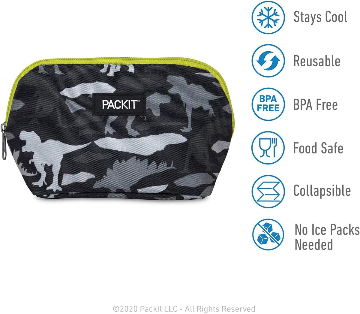 Freezable Snack Bag, True Blue