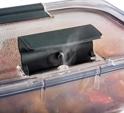 Brilliance Tritan Plastic Food Storage Containers BPA Free Airtight Lids Ideal for Lunch Meal Prep & Leftovers Set of 5 (3.2 Cup)