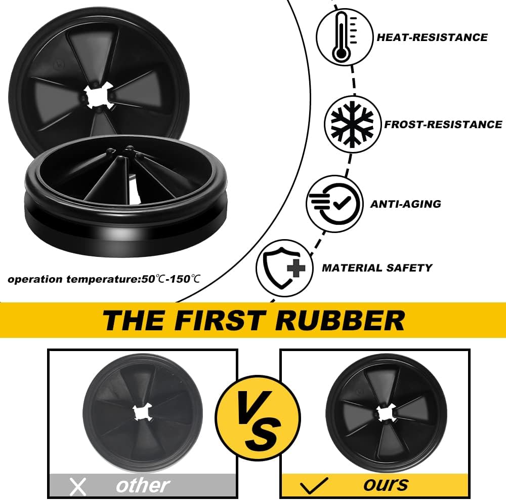 Garbage Disposal 75257 Magnetic Stopper, Garbage Disposal Parts-Turn Your Cover Control Disposer on and Off.