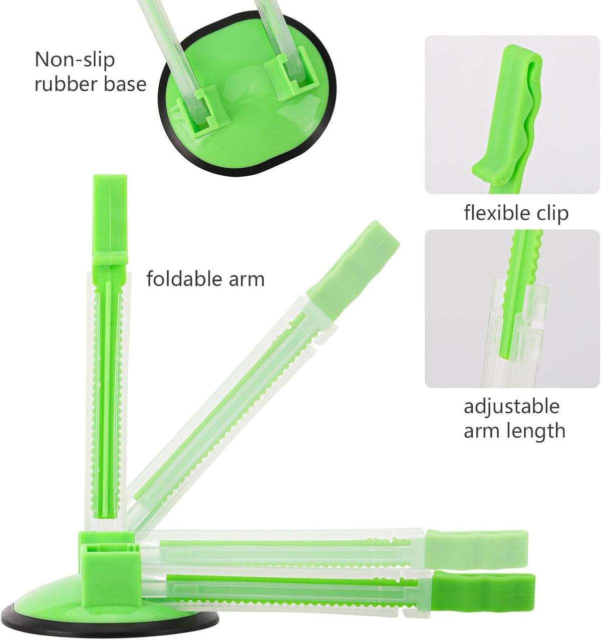 12 Pcs Baggy Rack, Freezer Bag Zip Lock Bag Holder Stands for Filling, Adjustable Plastic Bag Holder for Meal Food Prep