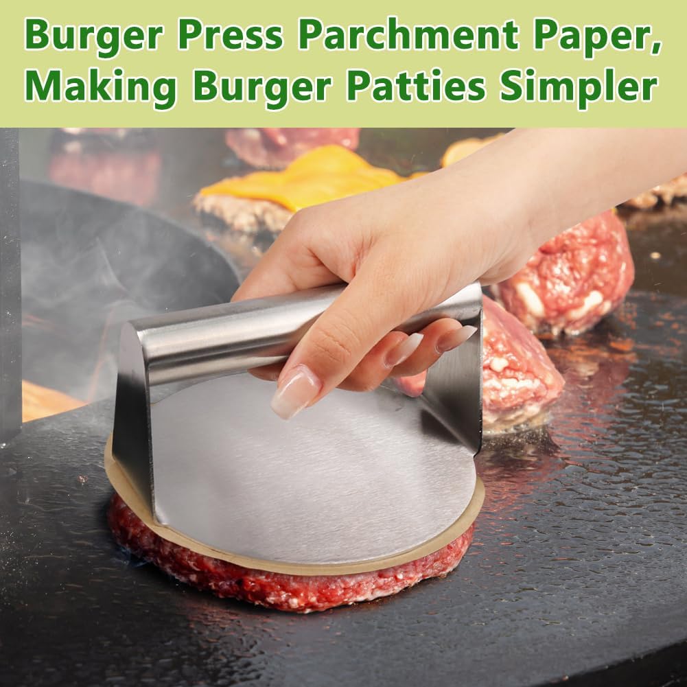 BOYAN 9 Inch Parchment Paper Rounds for Springform Pan and Cake Pan, 100pcs