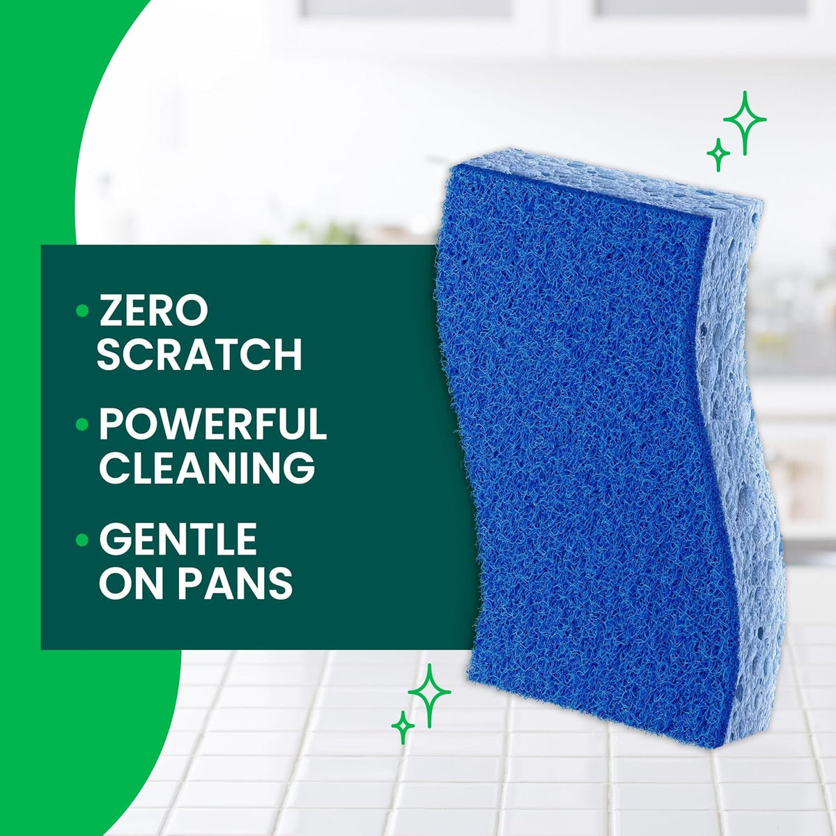 Zero Scratch Scrub Sponge