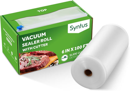 11" x 150' Vacuum Sealer Bags Rolls Keeper with Cutter Dispenser