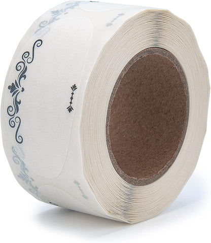 250 Dissolvable Food Labels,1 1/8x2 1/4 in Ball Dissolvable Canning Labels for Mason Jars,No Residue