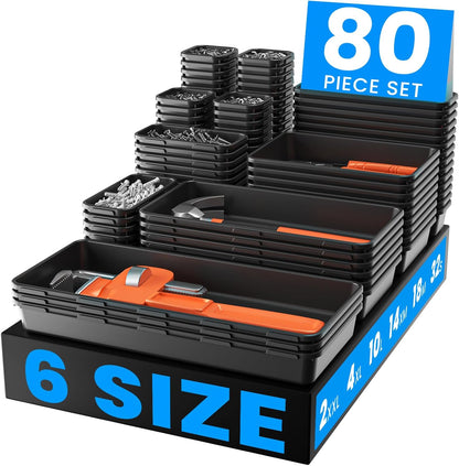 【𝗙𝗶𝘁𝘀𝟭𝟬𝟬+ 𝗧𝗼𝗼𝗹𝘀】 Tool Box Organizer Garage Organization