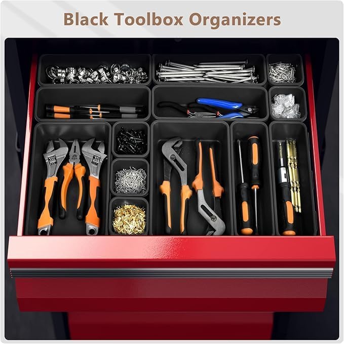 【𝗙𝗶𝘁𝘀𝟭𝟬𝟬+ 𝗧𝗼𝗼𝗹𝘀】 Tool Box Organizer Garage Organization