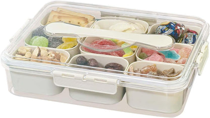 1.5L Fruit Storage Containers for Fridge with Removable Drain Tray