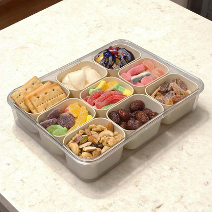 1.5L Fruit Storage Containers for Fridge with Removable Drain Tray