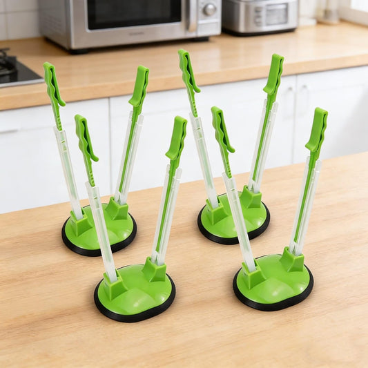 4 Pack Baggy Rack Freezer Bag Holder Stand ziplock bag holder for filling