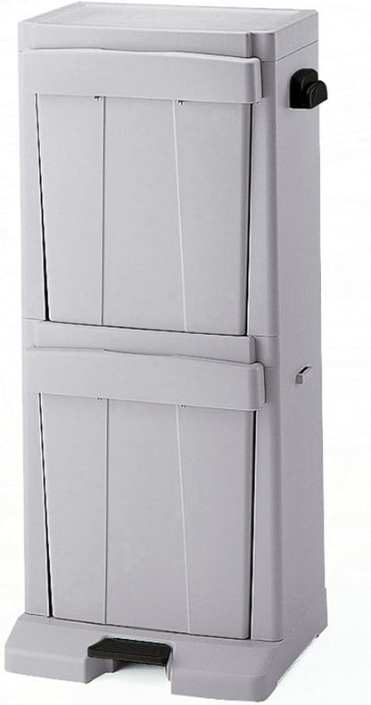 Pet Stuff Tower for Food Storage | Pet Stuff Tower: Ideal for Cats and Dogs. Max Load Capacity 8.8lbs, Includes Foot Pedal and Food Scoop!
