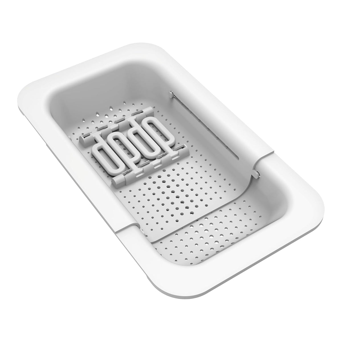 Sink Caddy for Baby Bottles and Parts with Two Brush Holders, Over The Sink Kitchen Storage, Drying Rack, and Organizer, BPA-Free