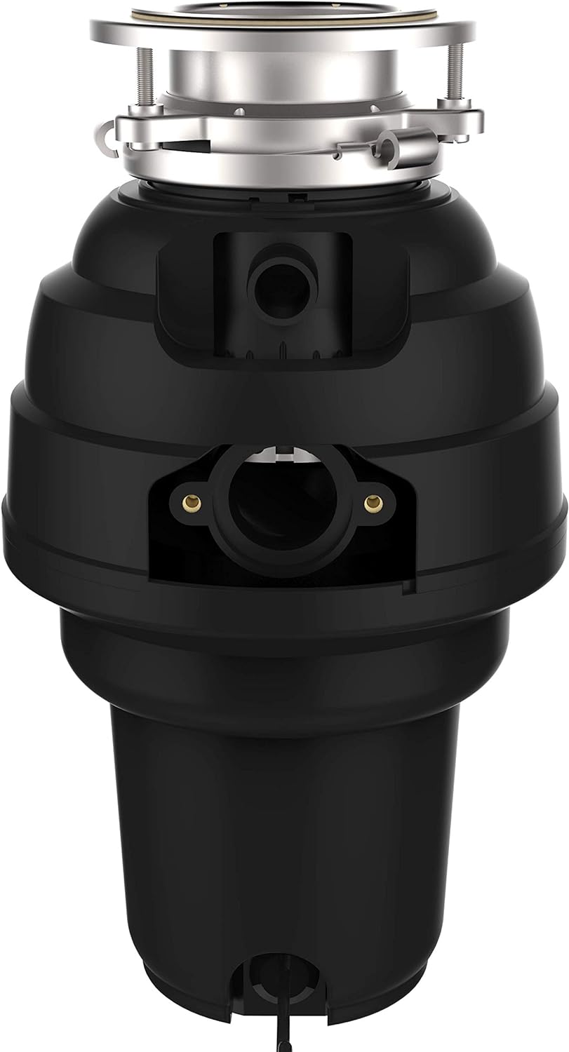 Garbage Disposal, Anti-Jam, Continuous Feed, 1/2 HP Economy