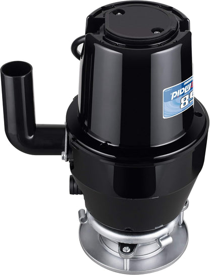 Garbage Disposal, Anti-Jam, Continuous Feed, 1/2 HP Economy