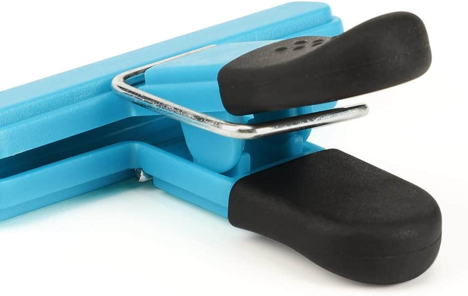 Chip Clips, Food Clips, Upgrade Wide Open Bag Clips for Food Storage with Air Tight Seal Grip (4 x L, 4 x S)