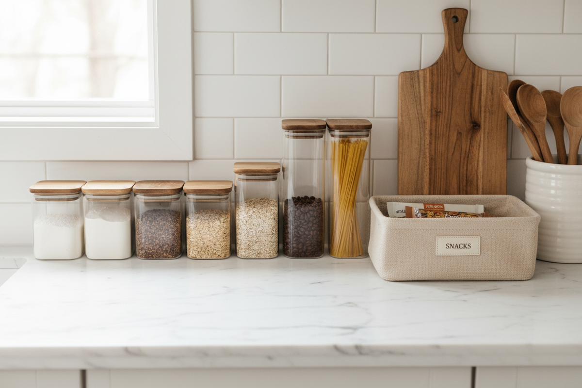 Kitchen Counter Storage