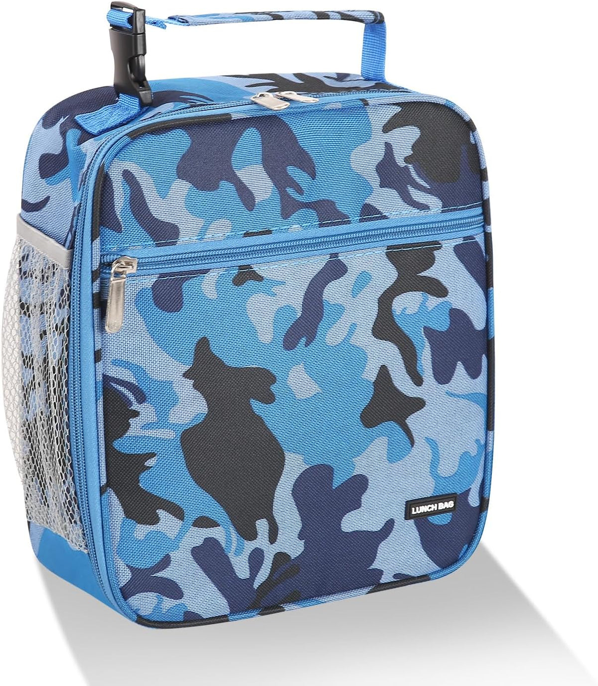 Lunch box Lunch bag for men women Insulated Lunchbox Lunch bags for Work Picnic Travel (Black)