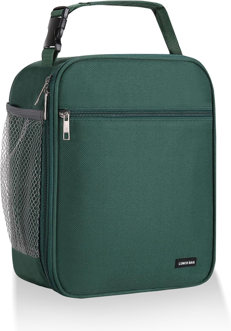 Lunch box Lunch bag for men women Insulated Lunchbox Lunch bags for Work Picnic Travel (Black)