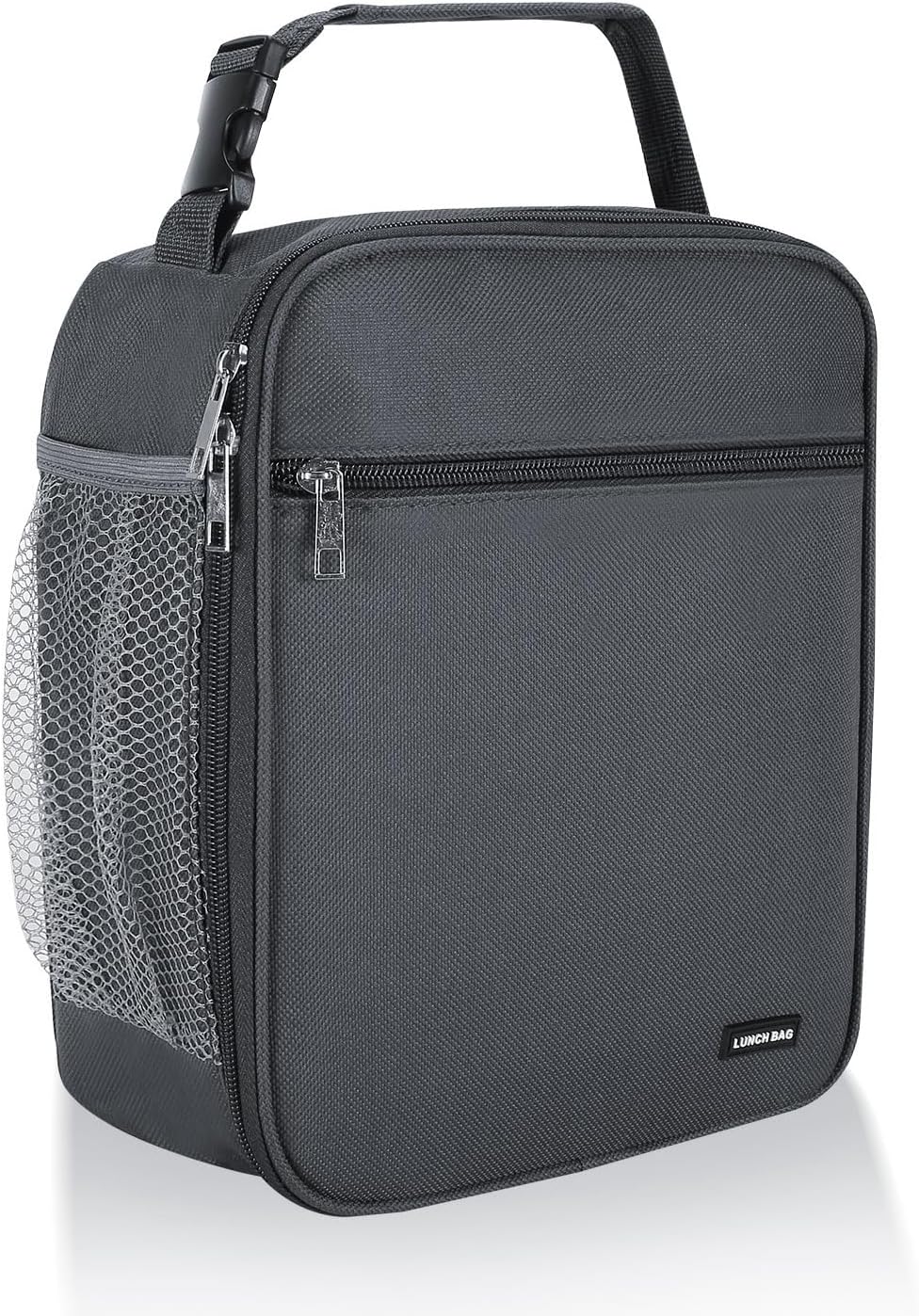 Lunch box Lunch bag for men women Insulated Lunchbox Lunch bags for Work Picnic Travel (Black)