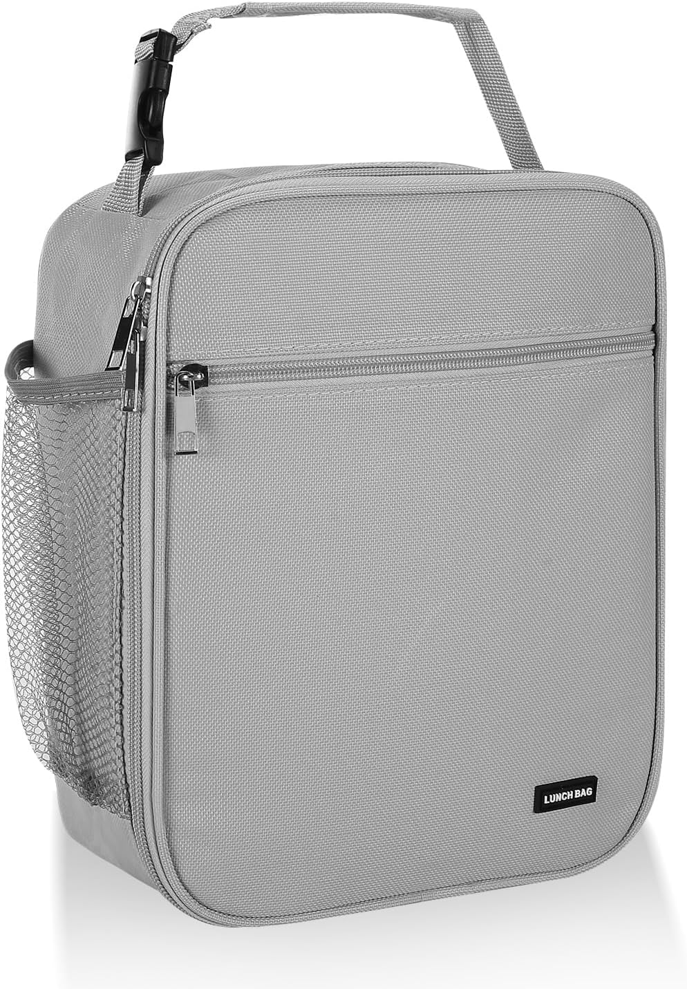 Lunch box Lunch bag for men women Insulated Lunchbox Lunch bags for Work Picnic Travel (Black)