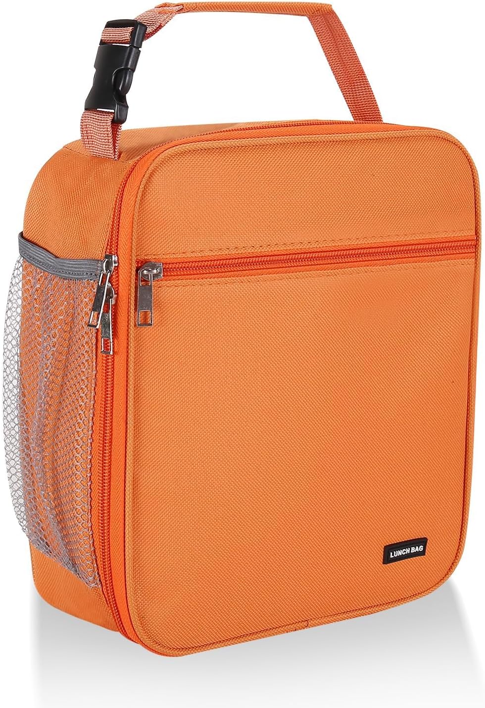 Lunch box Lunch bag for men women Insulated Lunchbox Lunch bags for Work Picnic Travel (Black)
