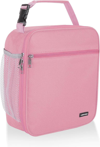 Lunch box Lunch bag for men women Insulated Lunchbox Lunch bags for Work Picnic Travel (Black)